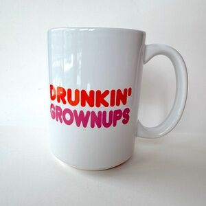NEW Drunkin' Grownups Mug Adult Party Gag